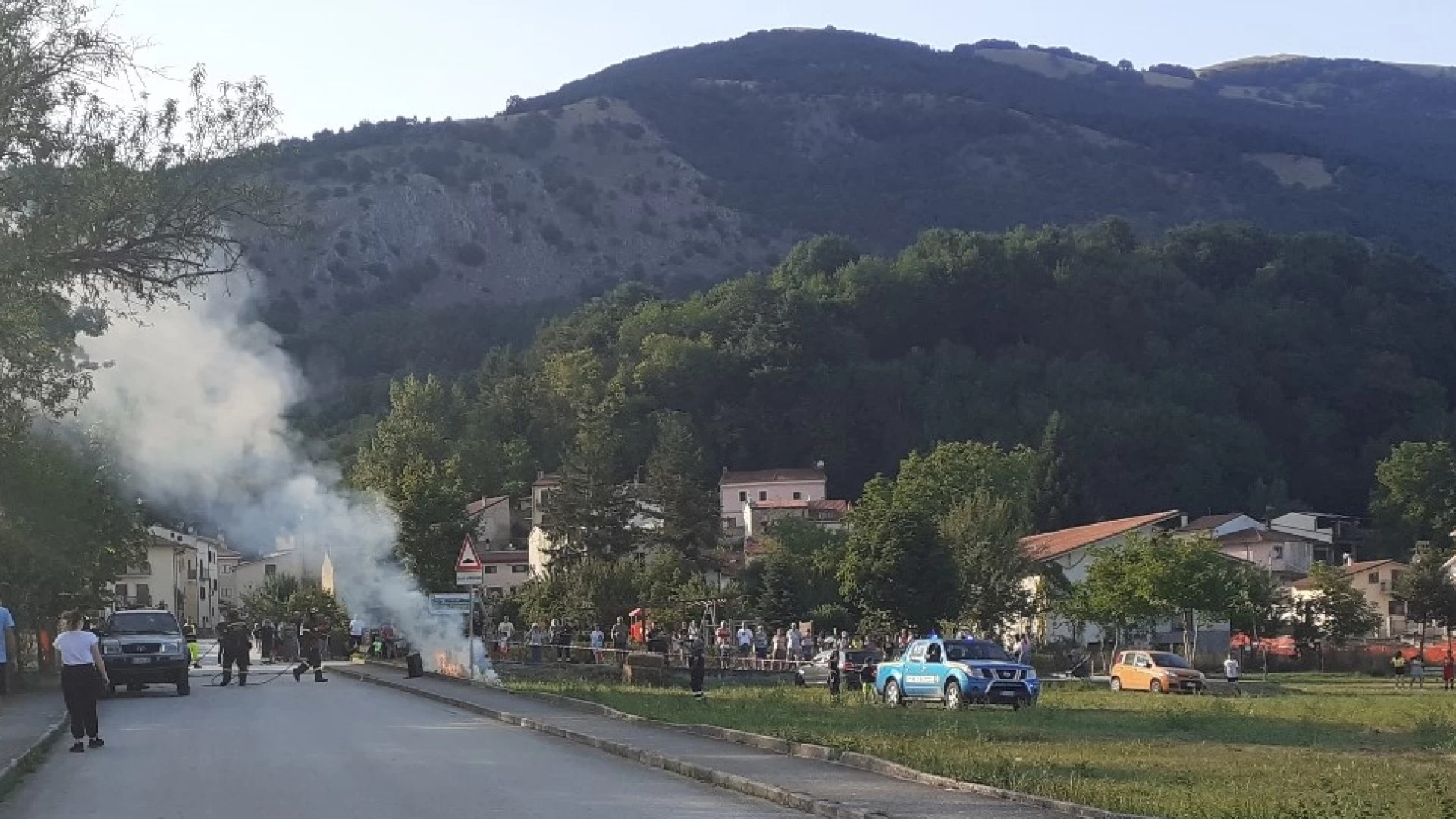 Tu Volontario per un giorno. Riuscita la manifestazione a Villa Scontrone promossa dal distaccamento PIVEC di Castel Di Sangro.